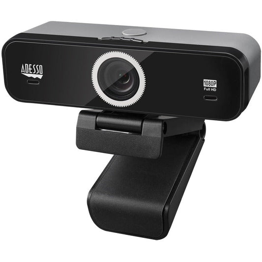 1080P Full Hd Fixed Focus Usb Webcam With Adjustable View Angle Built-In Dual Mi
