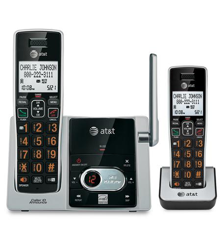 2 Handset Answering System with CID ATT-CL82213