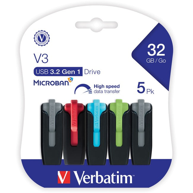  Verbatim 256GB Store 'n' Go V3 USB 3.0 Flash Drive