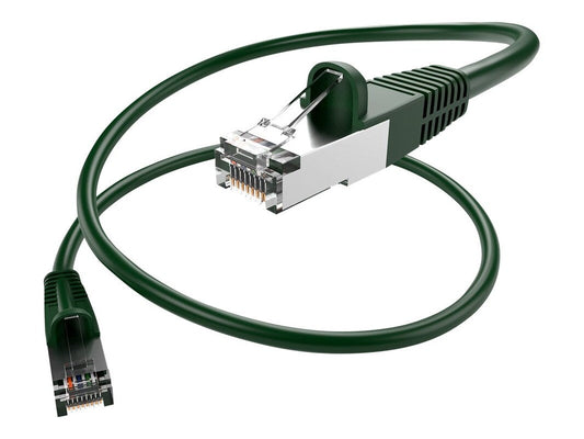 35Ft Green Cat5E Shielded Patch Cable, F/Utp, Snagless