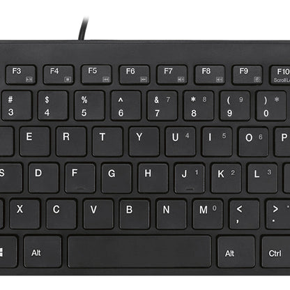 78Key Slim Mini Usb Keyboard,Integrated Multimedia Hot Keys