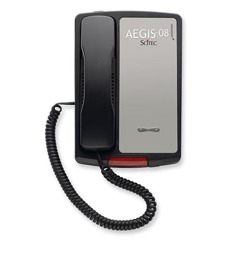 80102 No Dial Single Line Lobby Phone AEGIS-LB-08BK