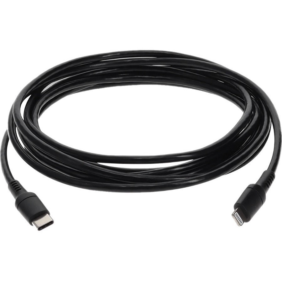 Addon Networks Usbc2Lgt3Mb Lightning Cable 3 M Black