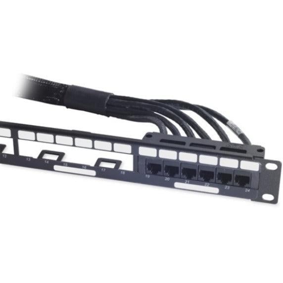 Apc 35Ft Cat6 Utp, 6X Rj-45 - 6X Rj-45 Networking Cable Black 10.67 M U/Utp (Utp)