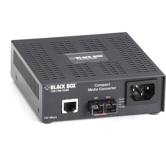 Black Box Fast Ethernet Compact Media Converter Lhc006A-R4