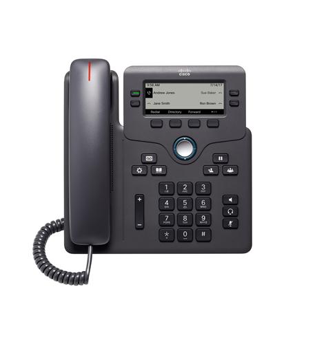 Cisco IP Phone 6841 with Multiplatform CIS-CP-6841-3PW-NA-K9