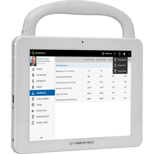 Cybernet The Cybermed T10C Windows Medical Tablet Was Engineered Not Only For Healthcare Facilities But Also Medical Device Manufacturers.