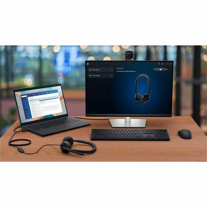 Dell Wired Headset - WH3024 - Microsoft Teams Certification - Stereo - USB Type C