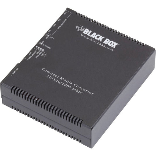 Gigabit Ethernet (1000-Mbps) Media Converter - (2) 10/100/1000-Mbps Copper To 10