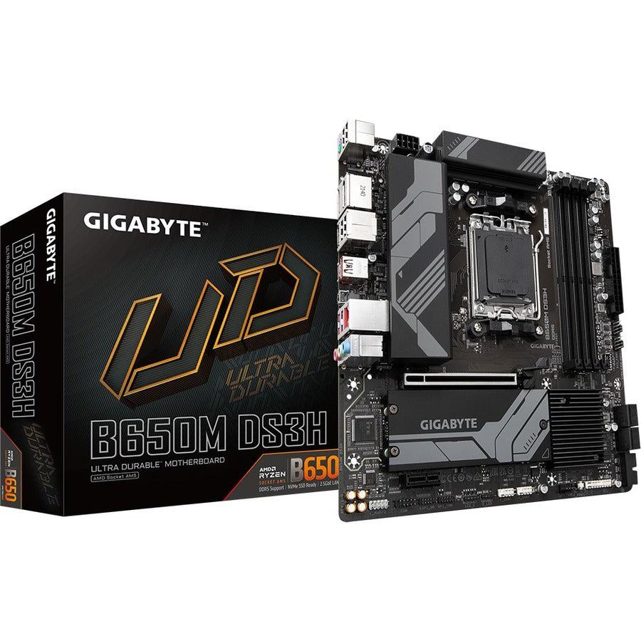 Gigabyte Ultra Durable Gaming Desktop Motherboard - AMD B550 Chipset -  Socket AM4 - Micro ATX - Ryzen 3, Ryzen 5, Ryzen Processor Supported - 128  GB