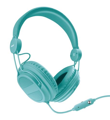 HM-310 Kid Friendly Headphones Turquoise DG-DGHP-5537