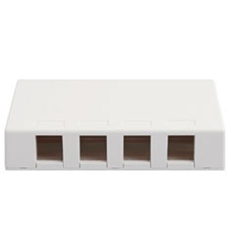 IC107SB4WH SURFACE BOX- 4 PORT WHITE ICC-SURFACE4WH