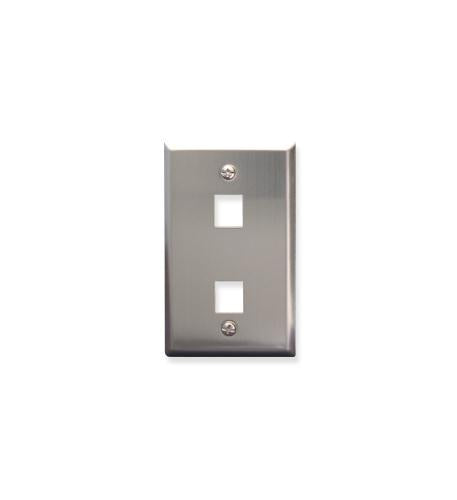 IC107SF2SS - 2Port Face - Stainless ICC-FACE-2-SS
