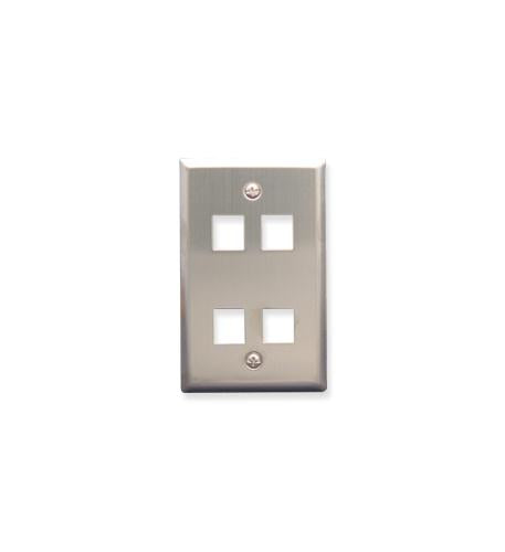 IC107SF4SS - 4Port Face Stainless ICC-FACE-4-SS