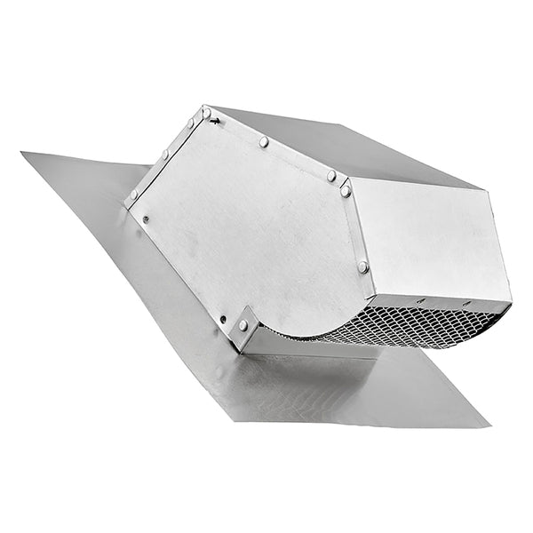 Lambro 109r 4-in. Aluminum Exhaust Roof Vent Cap With Screen, Damper 