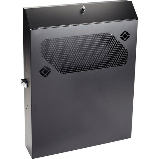 Low-Profile Vertical Wallmount Cabinet - 2U, 24" D Equipment, Gsa, Taa