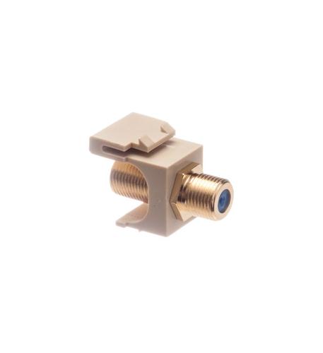 Module- F-Type -Gold Plated- 3GHZ- Ivory ICC-IC107B9GIV