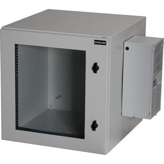 Nema 12 Wallmount Cabinet With 800-Btu Ac - 12U, 24" Cube, Single-Hinged, Beige,