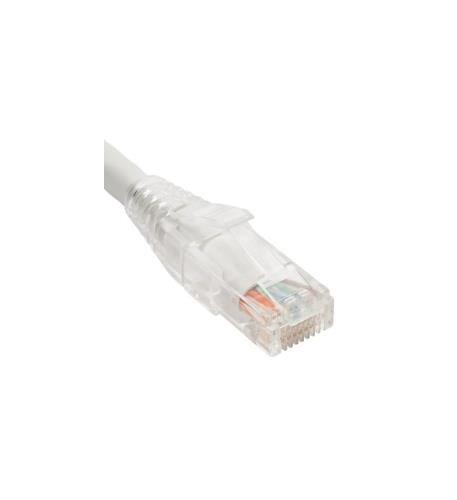 PATCH CORD CAT5e CLEAR BOOT 14' WHITE ICC-ICPCSP14WH