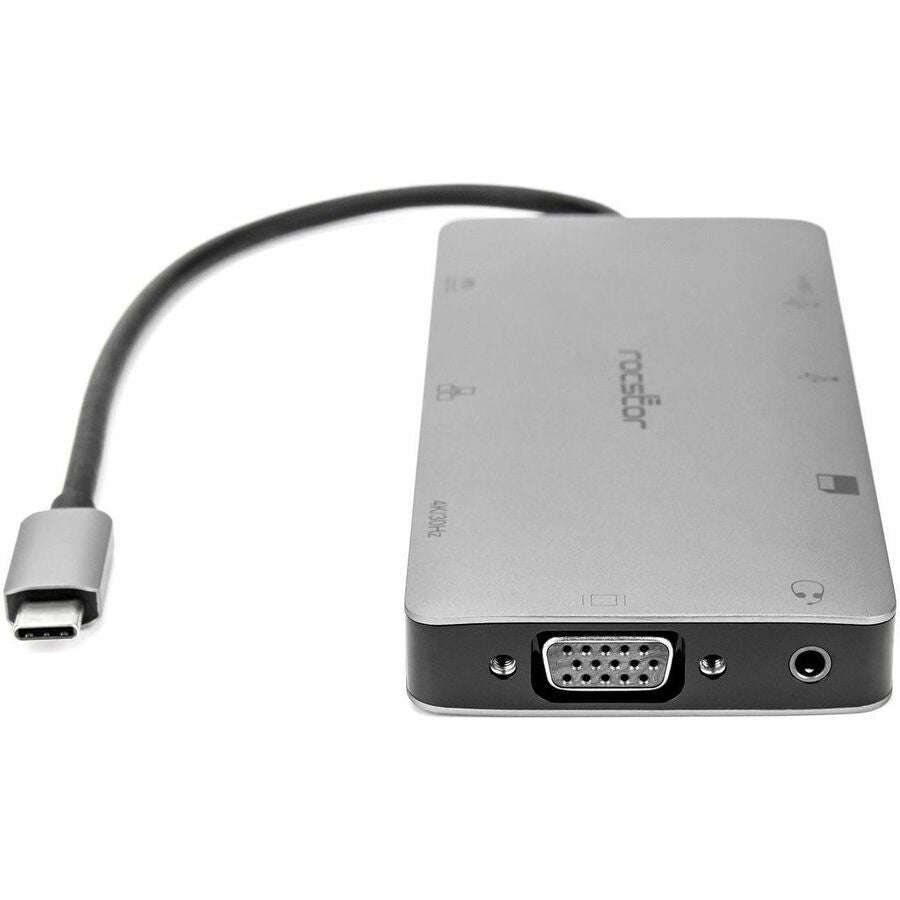 Rocstor USB-C Multiport HUB Adapter - 9 Port - Premium USB-C Multiport 9-port HUB -