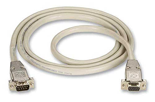 Rs232 Shielded Cable - Metal Hood, Db9 Male/Female, 75-Ft. (22.8-M)