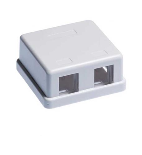 SMB-2WH-S SURFACE BOX 2 PORT WHITE WAV-SURFACE-2-WH