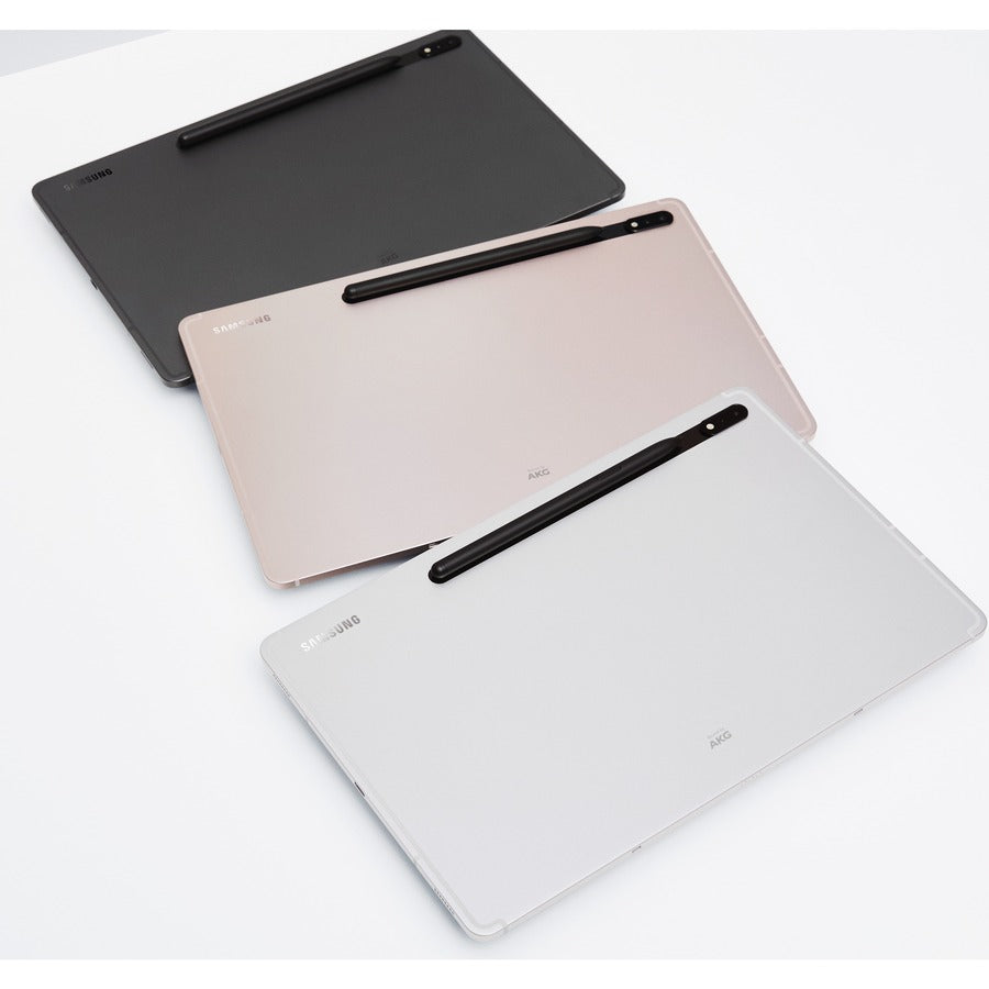 Samsung Galaxy Tab S8+ Tablet - 12.4" Wqxga+ - Octa-Core) - 8 Gb Ram - 128 Gb Storage - Android 12 - Silver