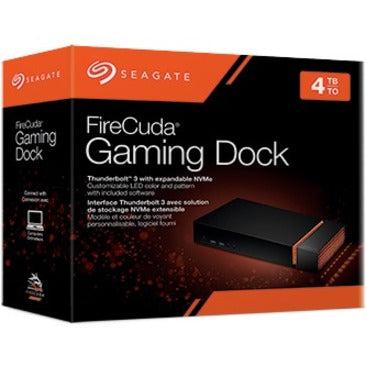 Seagate 4Tb Firecuda Gaming Dock Thunderbolt Usb-C Model Stjf4000400