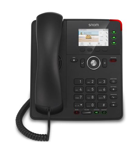 Snom D717 SIP Phone 2.8" LCD 4 SIP SNO-D717