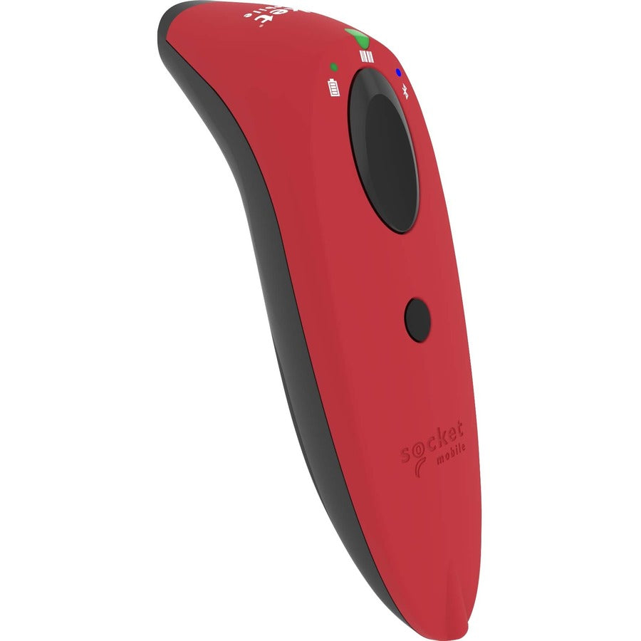 Socket Mobile Socketscan&Reg; S760, Ultimate Barcode Scanner, Dotcode & Travel Id Reader, Red