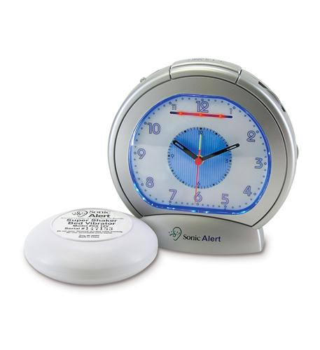 Sonic Boom Analog Alarm Clock SA-SBA475SS