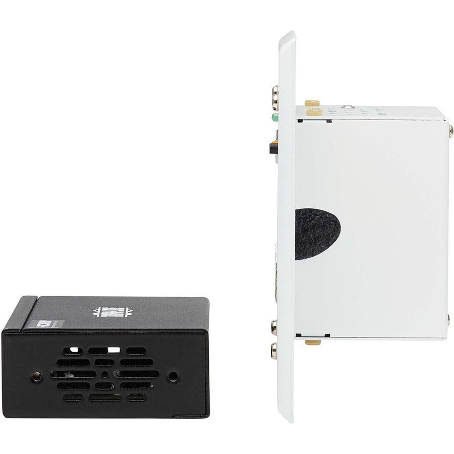 Tripp Lite B127A-4X1-Bh 4-Port Hdmi Over Cat6 Extender Switch Kit, Wall Plate/Box - 4K 60 Hz, Hdr, 4:4:4, Ir, Poc, 230 Ft. (70.1 M), Taa