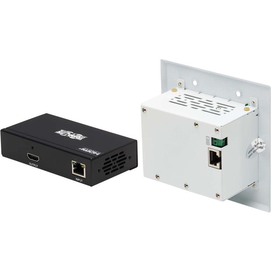 Tripp Lite B127A-4X1-Bh 4-Port Hdmi Over Cat6 Extender Switch Kit, Wall Plate/Box - 4K 60 Hz, Hdr, 4:4:4, Ir, Poc, 230 Ft. (70.1 M), Taa