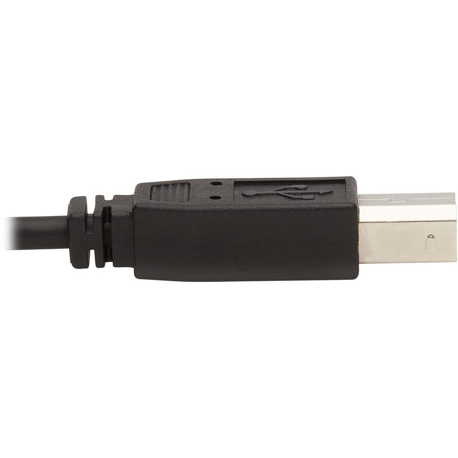Tripp Lite Dual Displayport Kvm Cable Kit - Dp, Usb, 3.5 Mm Audio (3Xm/3Xm) + Dp (M/M), 4K, 4:4:4, 10 Ft. (3.05 M), Black
