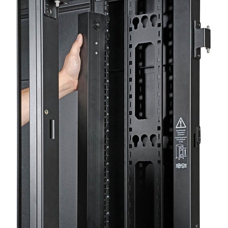 Tripp Lite Sr42Ubdp48 42U Smartrack Extra-Deep Server Rack - 48 In. (1219 Mm) Depth, Doors & Side Panels Included