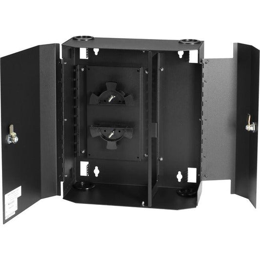 Wallmount Fiber Enclosure Locking - 12-Slot