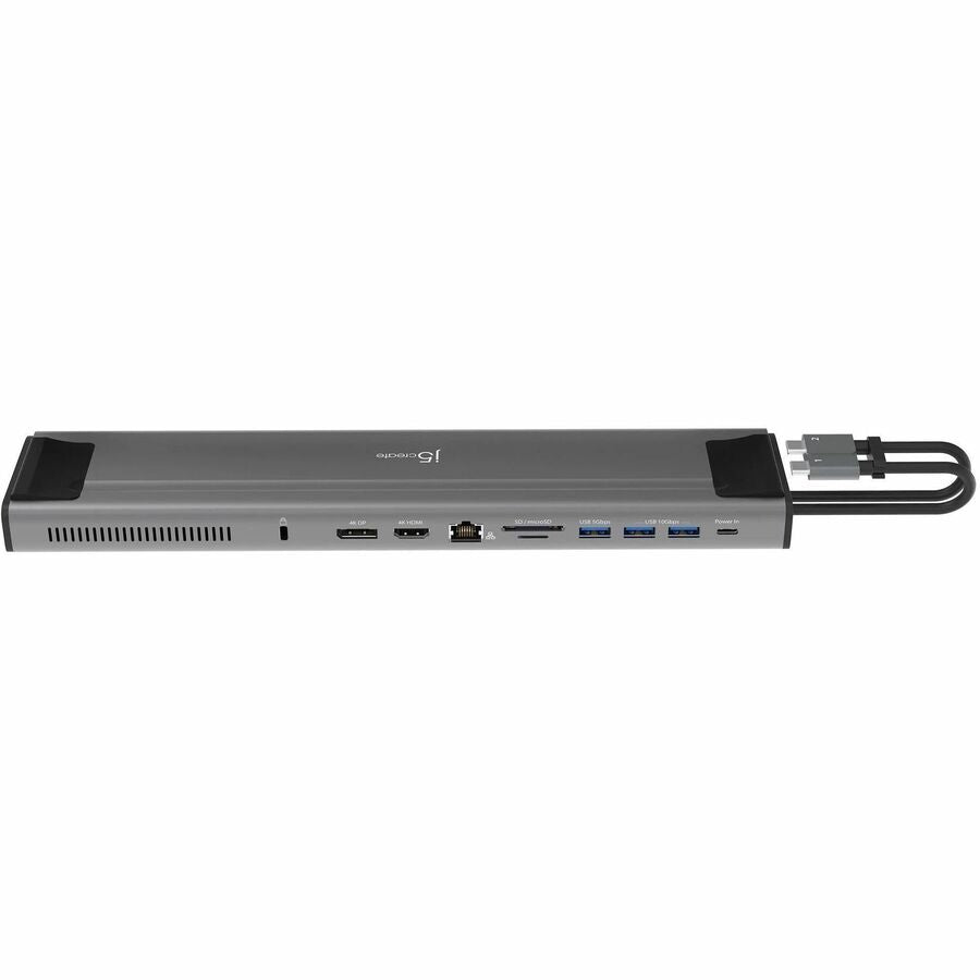 j5create M.2 NVMe USB-C Gen 2 Docking Station - for Notebook/Tablet/Monitor - Memory Card