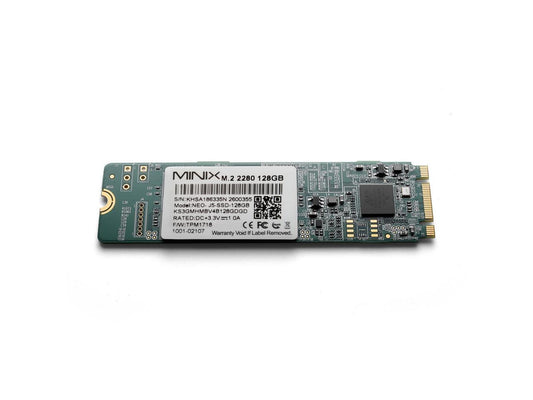 128Gb M.2 Ssd For Minix Neo J50C-4 Pre-Installed With Windows 10 Pro