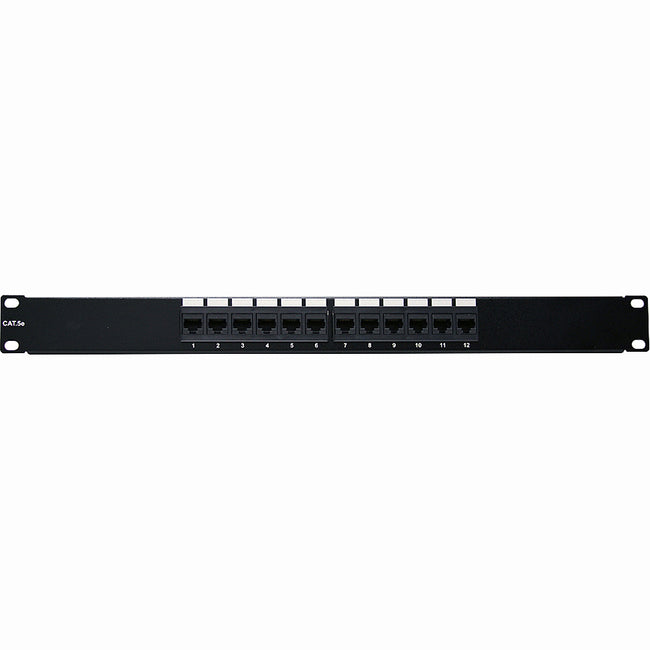 4Xem 12 Port Cat5E Rackmount Patch Panel 4XRMC5EPP12