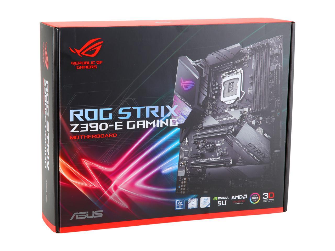 Asus Rog Strix Z390-E Gaming Lga 1151 (300 Series) Intel Z390 Sata 6Gb/S Atx Intel Motherboard