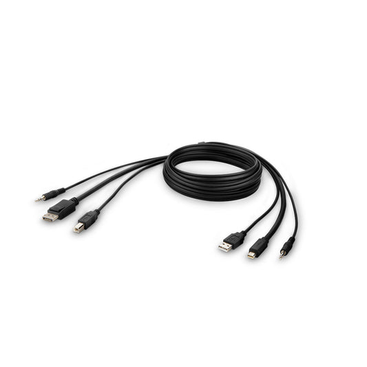 Belkin F1Dn1Ccbl-Mp10T Kvm Cable Black 3 M