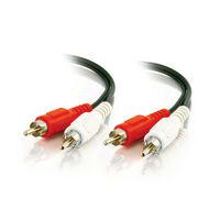 C2G 25Ft Value Series Rca Type Audio Cable 7.5 M 2 X Rca Black