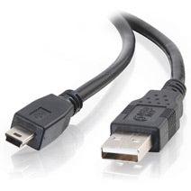 C2G Usb 2.0 A/Mini-B Cable 1M Usb Cable Usb A Mini-Usb B Black