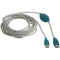 C2G Usb A Male To A Female Active Extension Cable 5M Usb Cable Beige