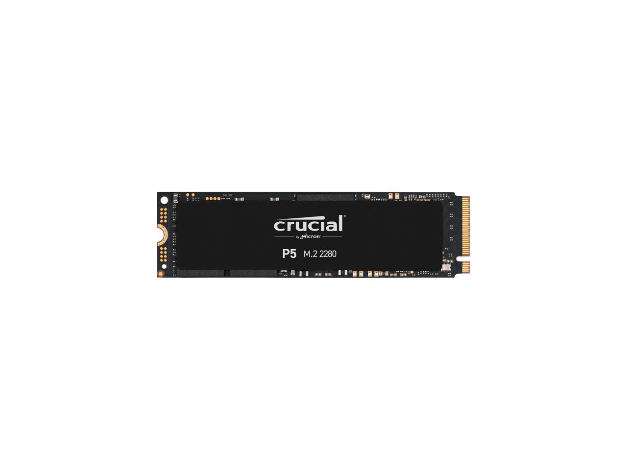 Crucial P5 2TB 3D NAND NVMe Internal SSD, up to 3400 MB/s