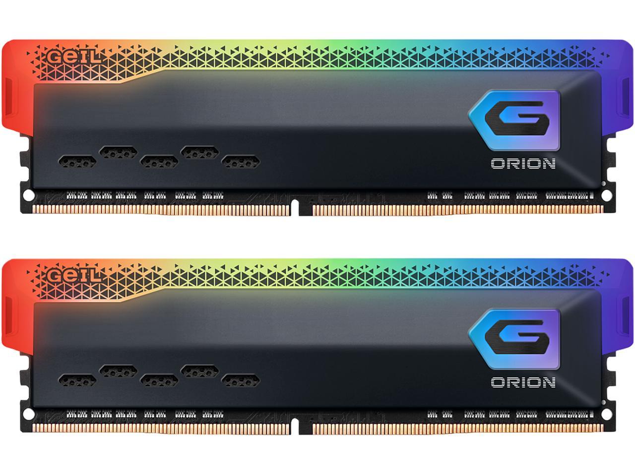 Geil Orion Rgb Amd Edition 16Gb (2 X 8Gb) 288-Pin Ddr4 Sdram