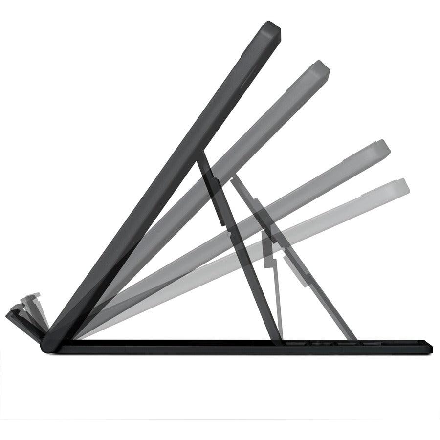 Kensington Smartfit® Easy Riser™ Go Adjustable Ergonomic Riser For Up To 17” Laptops – Black