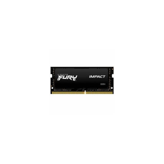 Kingston Fury Impact Black Kf432S20Ib1/16 Ddr4-3200 16Gb/2Gx64 Intel Xmp Cl20 Sodimm Memory (New Item!)