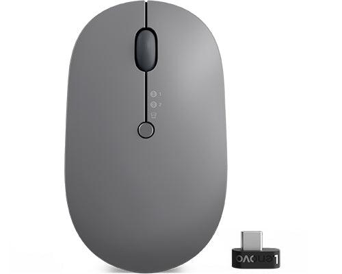 Lenovo Go Multi-Device Mouse Ambidextrous Rf Wireless+Bluetooth Optical 2400 Dpi