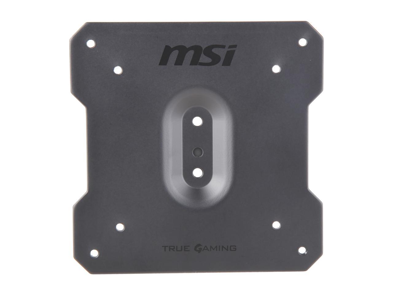Msi Ag242M5 Gaming Monitor Vesa Mountable Adapter Plate (Black)